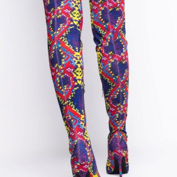 CALL ME PYTHON BOOT IN MULTI SNAKE - Picture 3 of 7